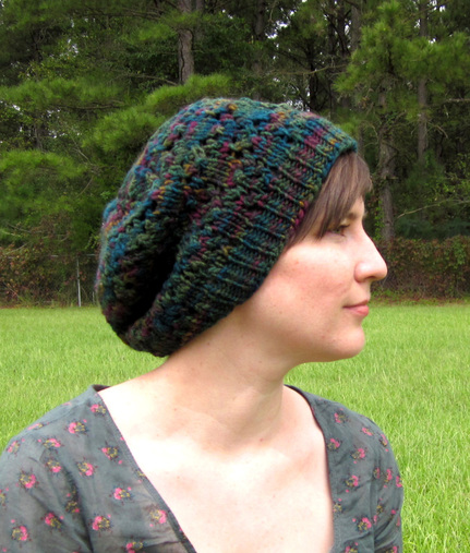 Aster Hat knitting pattern by Cassie Castillo