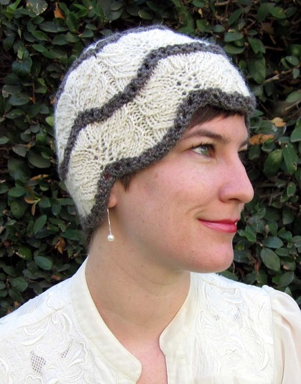 Adora Hat knitting pattern by Cassie Castillo