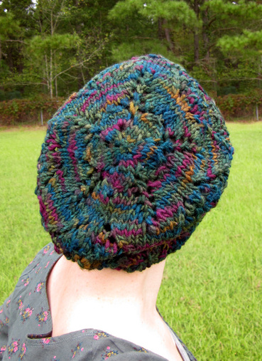 Aster Hat knitting pattern by Cassie Castillo